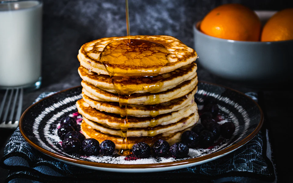 Pancake stack — illustrative photo for McDonald's breakfast prices