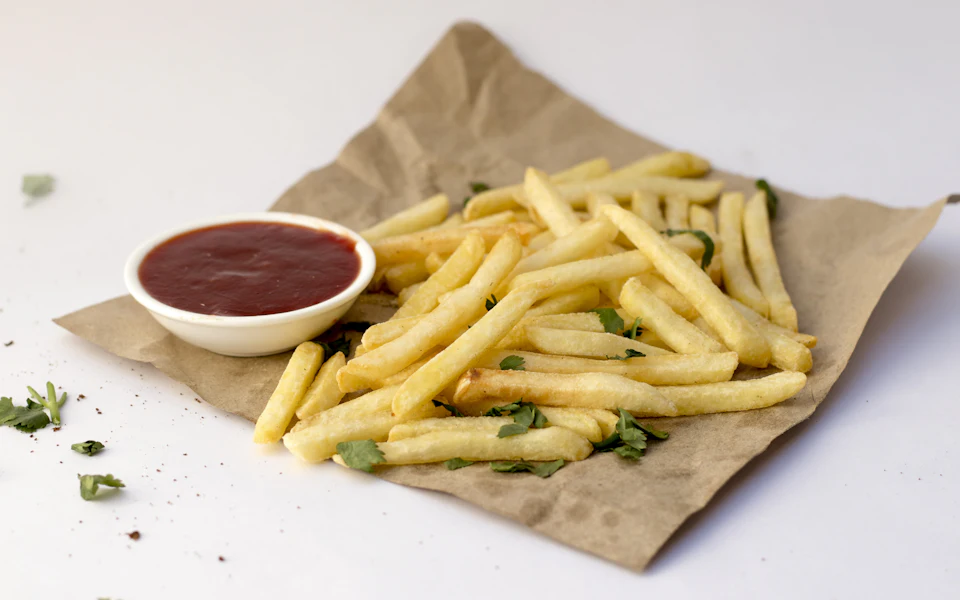 French fries with ketchup — illustrative photo for McDonald's fries prices