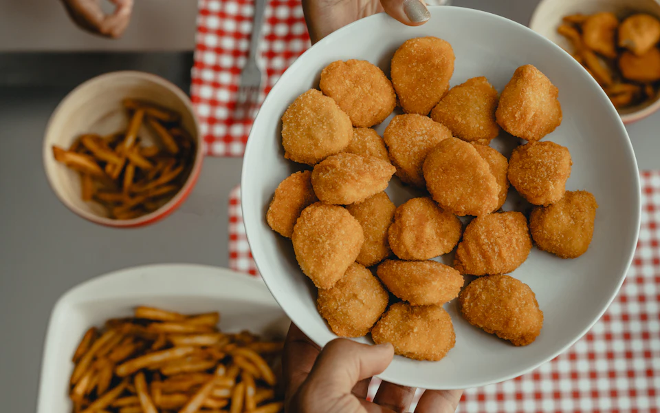 Chicken nuggets — illustrative photo for McNuggets prices
